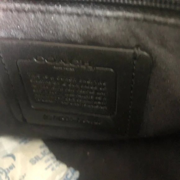 NWT $295 Coach Bowery Croc-Embossed Leather with Gold Crossbody Chain! - Picture 15 of 16